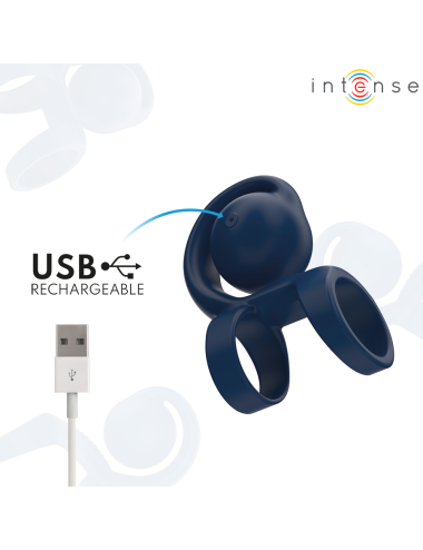 INTENSE - TYSON COCK RING WITH VIBRATING BALL Ø 3.2 CM