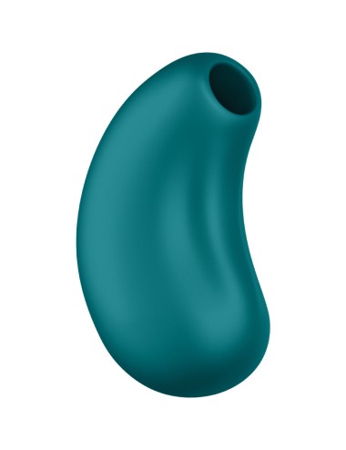 FUN FACTORY - CHERIE DOUBLE AIR PULSE VIBRATOR BOTTLE GREEN