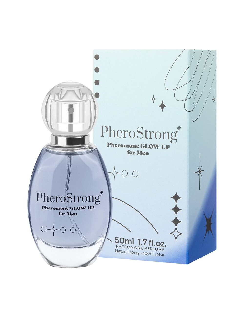 PHEROSTRONG - GLOW UP PHEROMONE PERFUME FOR MEN 50 ML