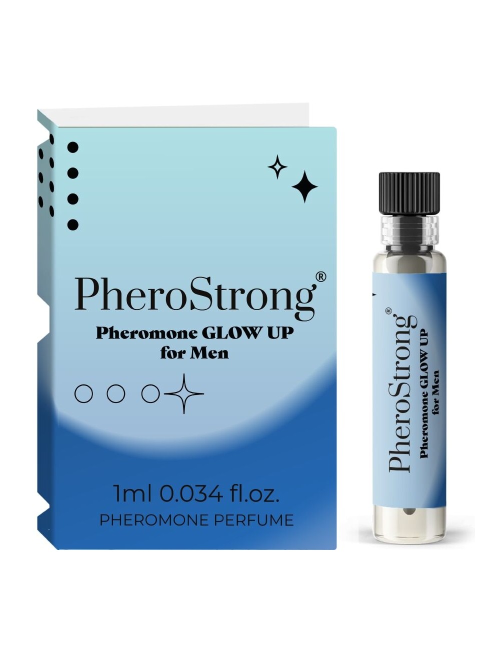 PHEROSTRONG - GLOW UP PHEROMONE PERFUME FOR MEN 1 ML