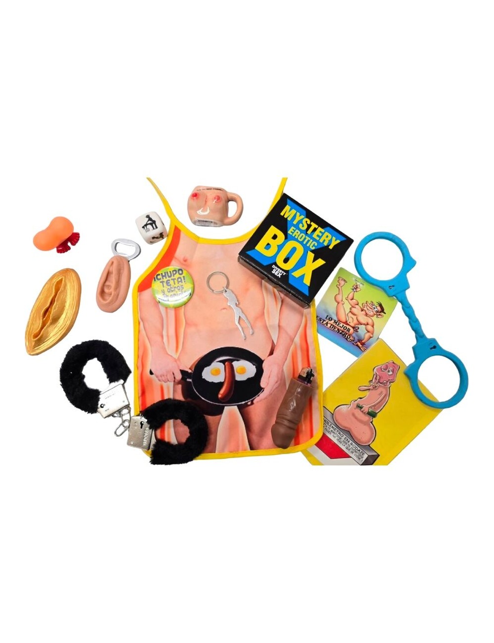 DIABLO PICANTE - MYSTERY EROTIC BOX FOR HIM 10 X 10