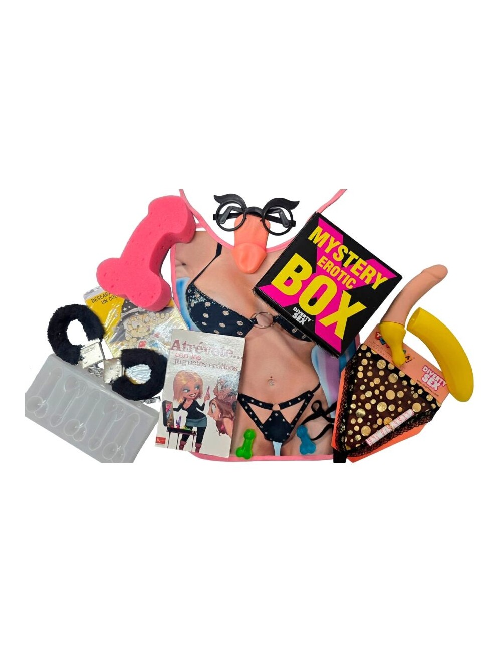 DIABLO PICANTE - MYSTERY EROTIC BOX FOR HER 15 X 15