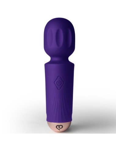 ROCKS-OFF - MINI RECHARGEABLE WAND 16 FUNCTIONS VIOLET DREAM