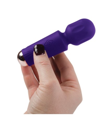 ROCKS-OFF - MINI RECHARGEABLE WAND 16 FUNCTIONS VIOLET DREAM
