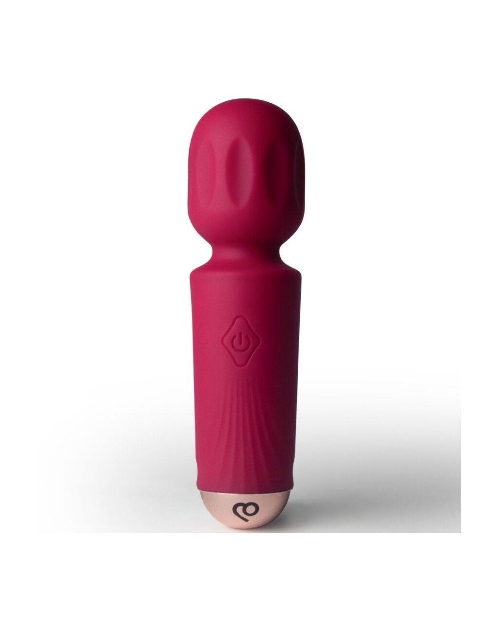 ROCKS-OFF - MINI RECHARGEABLE WAND 16 FUNCTIONS AZALEA RED