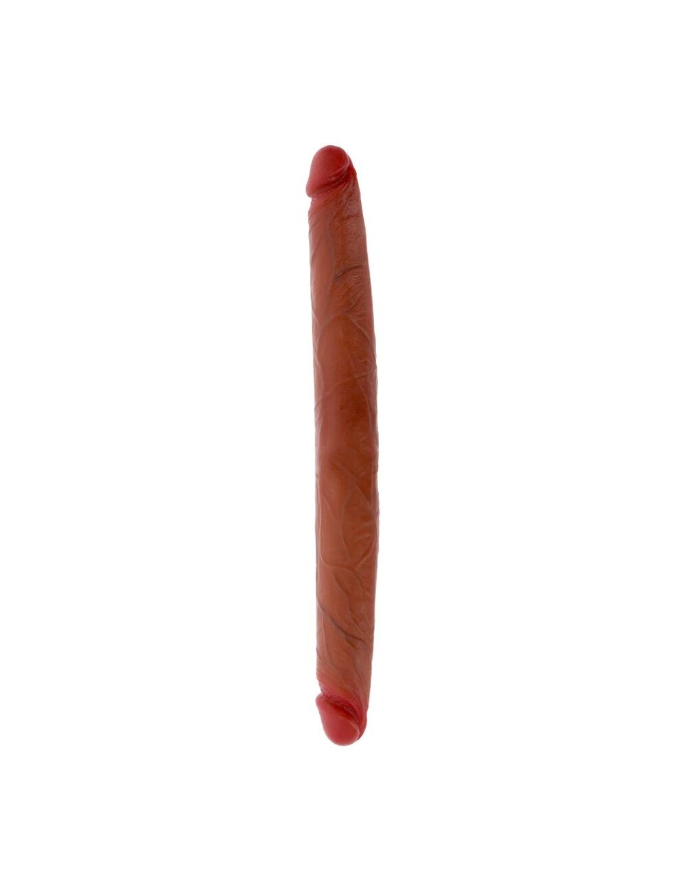 GET REAL - DOUBLE-ENDED SILICONE DILDO CARAMEL 40 CM