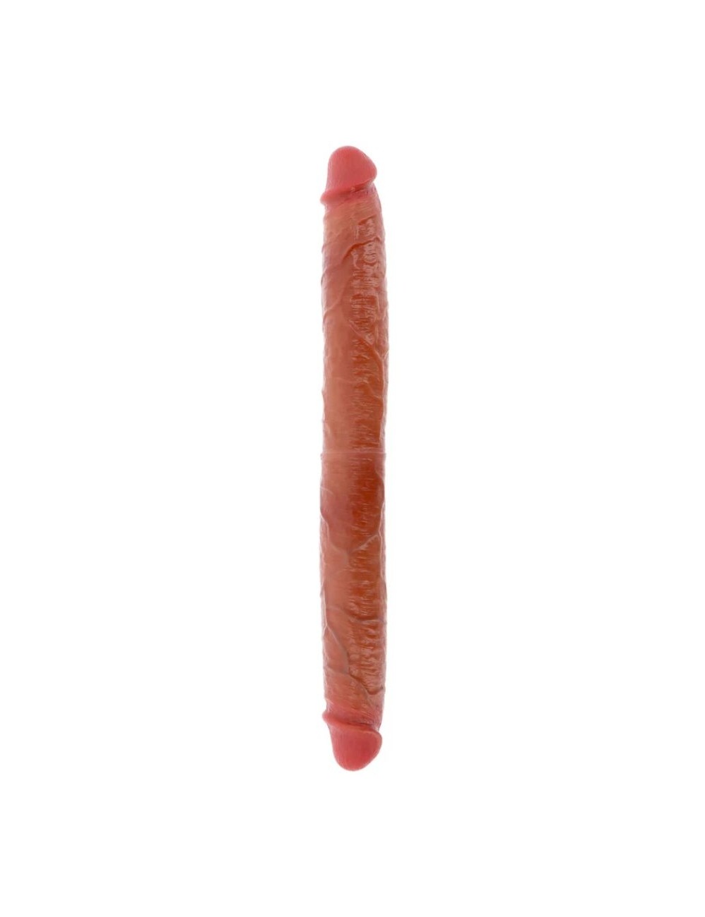 GET REAL - DOUBLE-ENDED SILICONE DILDO CARAMEL 46 CM