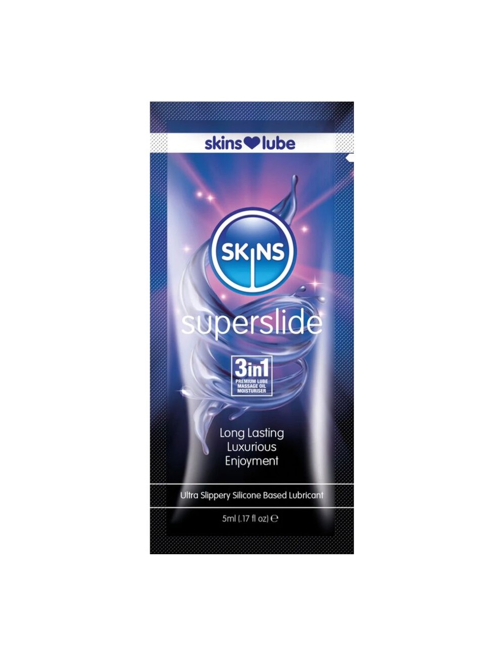 SKINS - SUPERSLIDE SILICONE-BASED LUBRICANT SINGLE-DOSE 5 ML