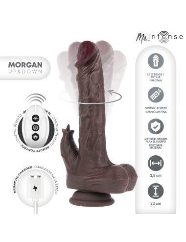 MR INTENSE - MORGAN REALISTIC PENIS REMOTE CONTROL 23 CM -O- 3.5 CM