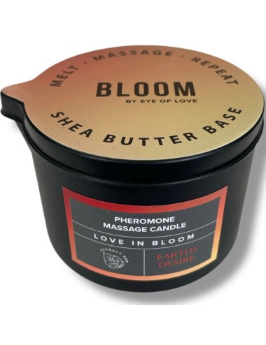 EYE OF LOVE - BLOOM MASSAGE CANDLE SATIVA EARTHS DESIRE 150 ML