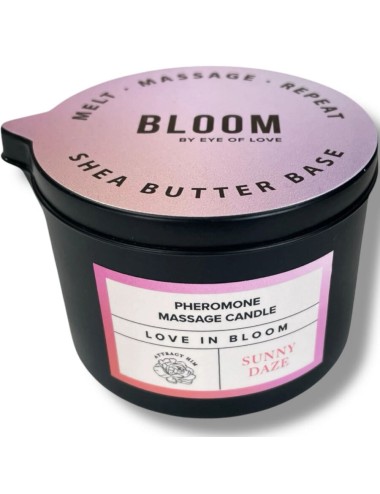 EYE OF LOVE - BLOOM MASSAGE CANDLE SATIVA SUNNY DAZE 150 ML