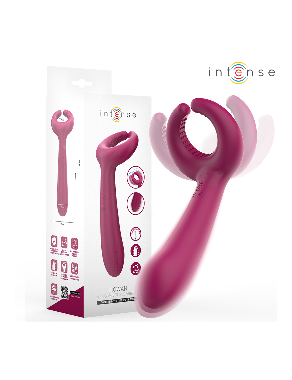 INTENSE - ROWAN INCLUSIVE COUPLE VIBRATOR