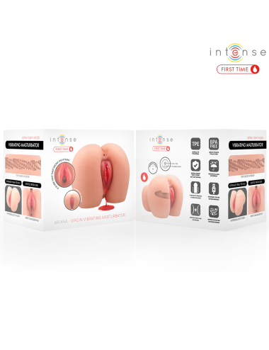 INTENSE FIRST TIME - ARIANA VIRGIN VIBRATOR MASTURBATOR WITH BLEEDING