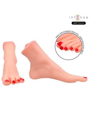 INTENSE DEEP TOUCH - GABBIE TWO-PIECE FOOT-SHAPED MASTUBADOR