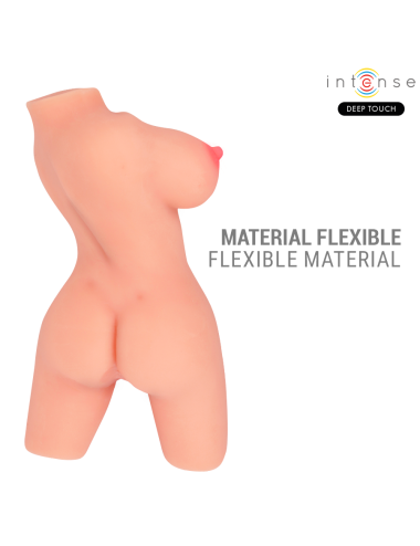 INTENSE DEEP TOUCH - JESSE TORSO DOUBLE VAGINA & ANO MASTURBATOR