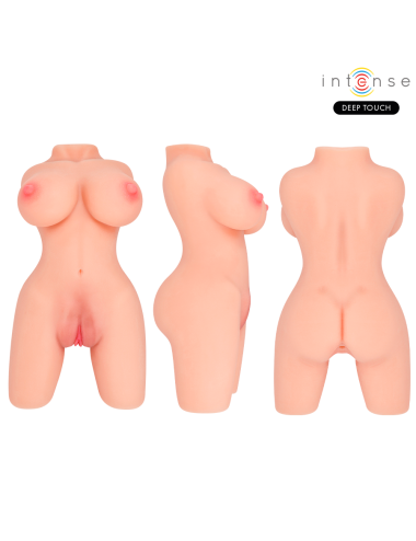 INTENSE DEEP TOUCH - JESSE TORSO DOUBLE VAGINA & ANO MASTURBATOR