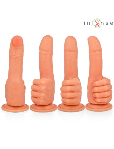 INTENSE - BENDER G-SPOT STIMULATOR FLEXIBLE HAND 11.3 CM