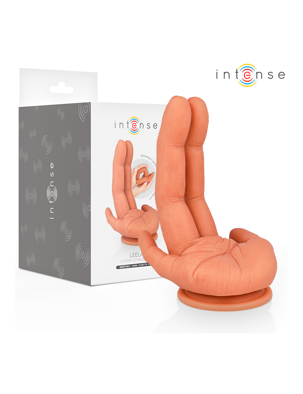 INTENSE - LEELA G-SPOT STIMULATOR FLEXIBLE HAND 12.6 CM