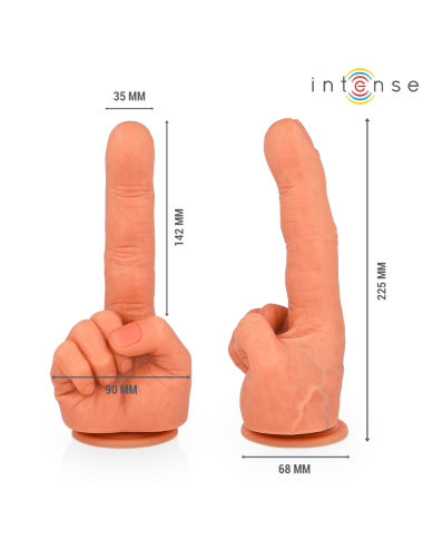 INTENSE - HUBERT G-SPOT STIMULATOR FLEXIBLE HAND 14.2 CM