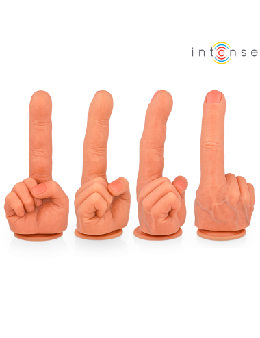 INTENSE - HUBERT G-SPOT STIMULATOR FLEXIBLE HAND 14.2 CM