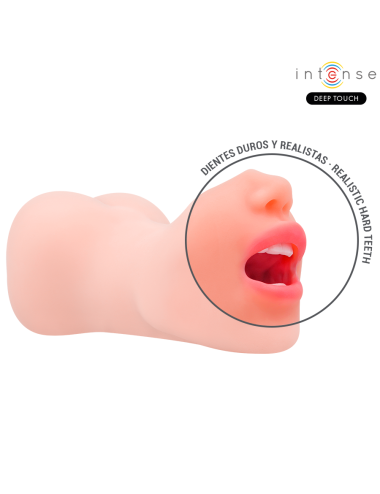 INTENSE DEEP TOUCH - RILEY DOUBLE MOUTH & VAGINA MASTURBATOR