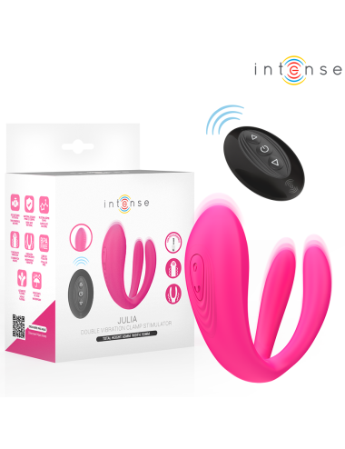 INTENSE - JULIA DOUBLE VIBRATOR CLAMP STIMULATOR REMOTE CONTROL