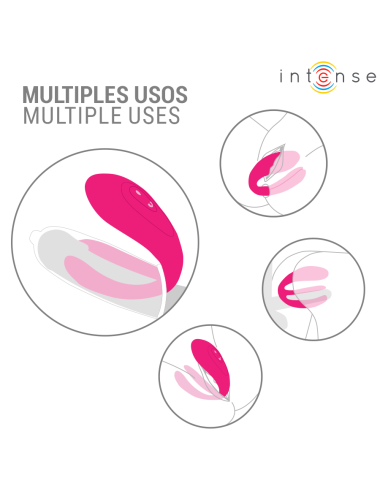 INTENSE - JULIA DOUBLE VIBRATOR CLAMP STIMULATOR REMOTE CONTROL