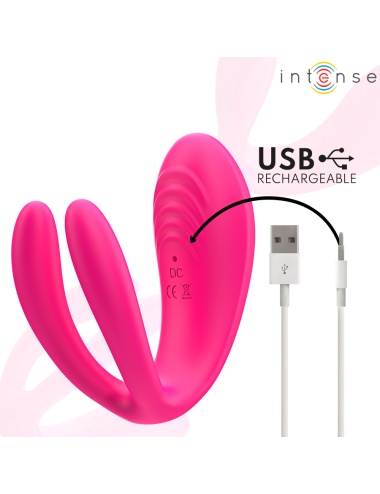 INTENSE - JULIA DOUBLE VIBRATOR CLAMP STIMULATOR REMOTE CONTROL