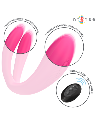 INTENSE - JULIA DOUBLE VIBRATOR CLAMP STIMULATOR REMOTE CONTROL