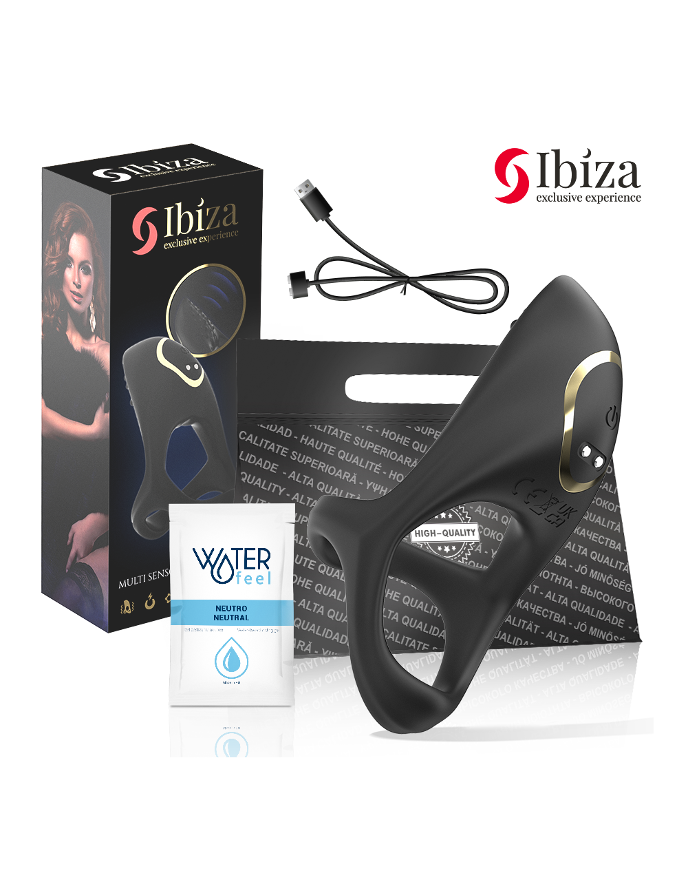 IBIZA - MULTI SENSORIAL COCK RING