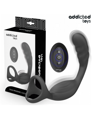 ADDICTED TOYS - DUAL PROSTATIC COCK RING REMOTE CONTROL