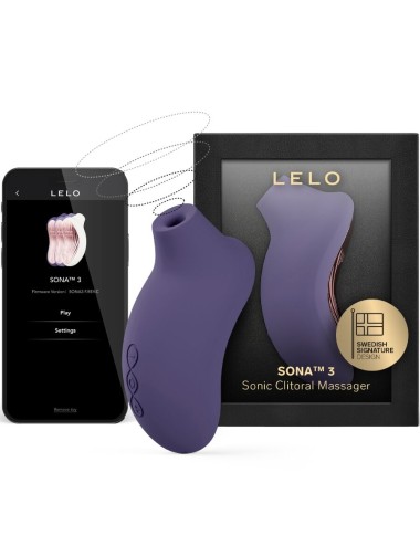 LELO - SONA 3 SONIC CLITORAL MASSAGER CYBER PURPLE