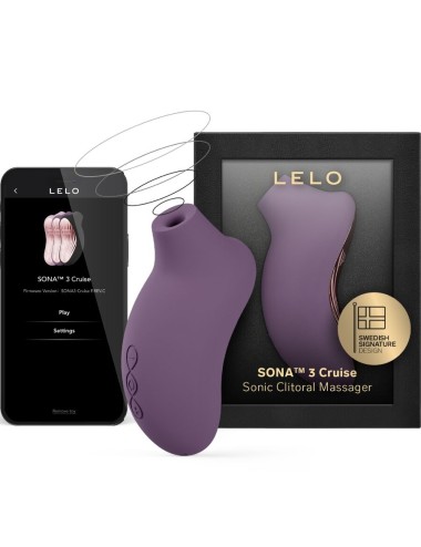 LELO - SONA 3 CRUISE SONIC CLITORAL MASSAGER PLUM
