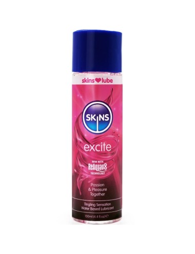 SKINS - EXCITE WATER-BASED LUBRICANT 130 ML