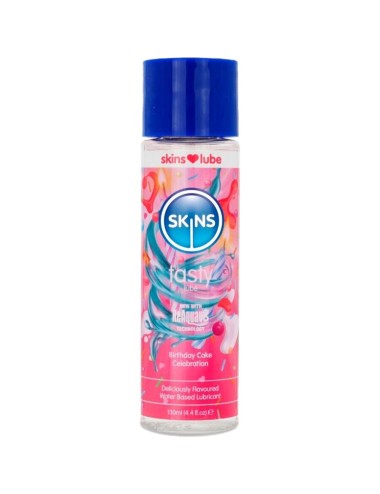SKINS - TASTY WATER-BASED LUBRICANT BIRTHDAY CAKE 130 ML
