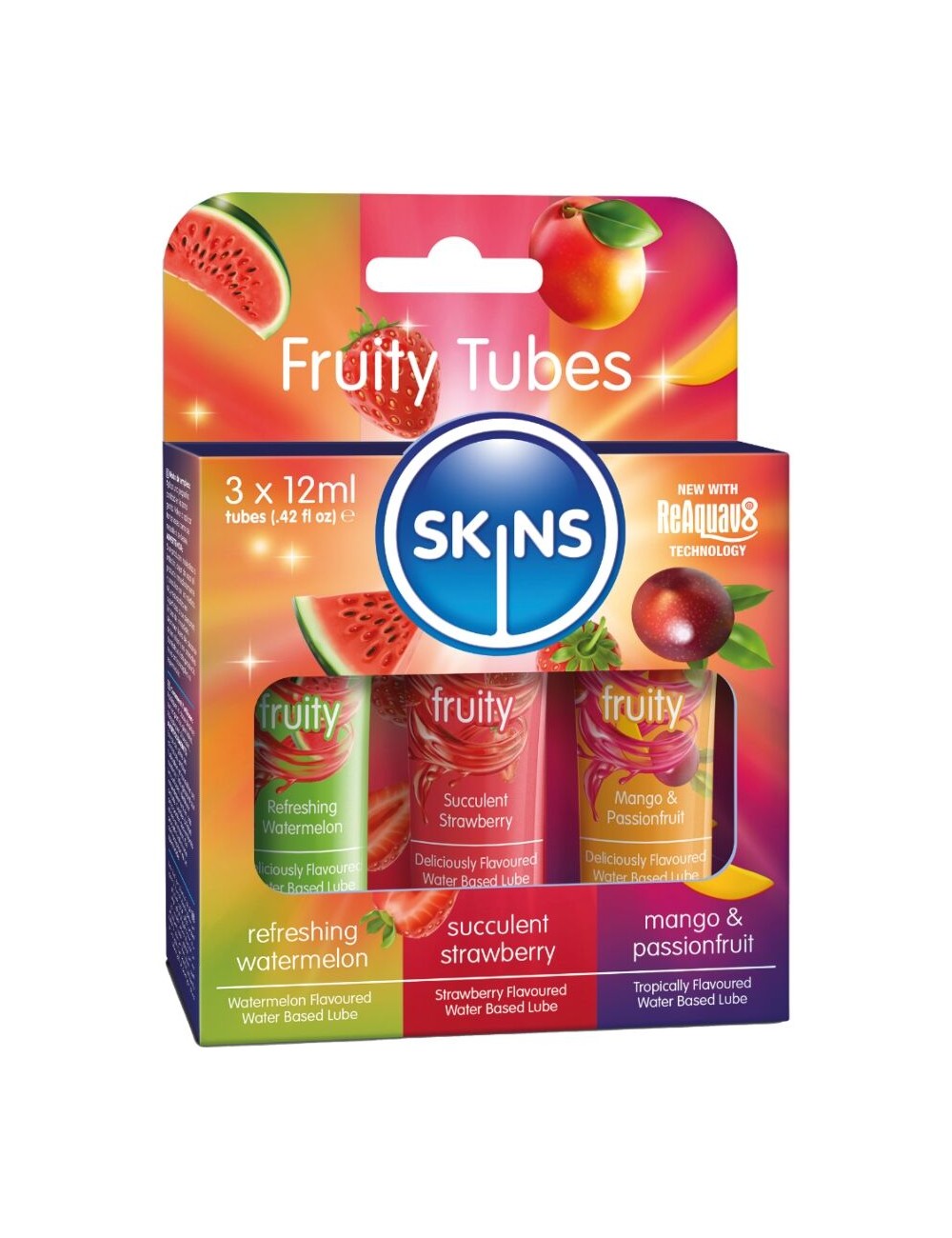 SKINS - FRUITY LUBES KIT WATERMELON