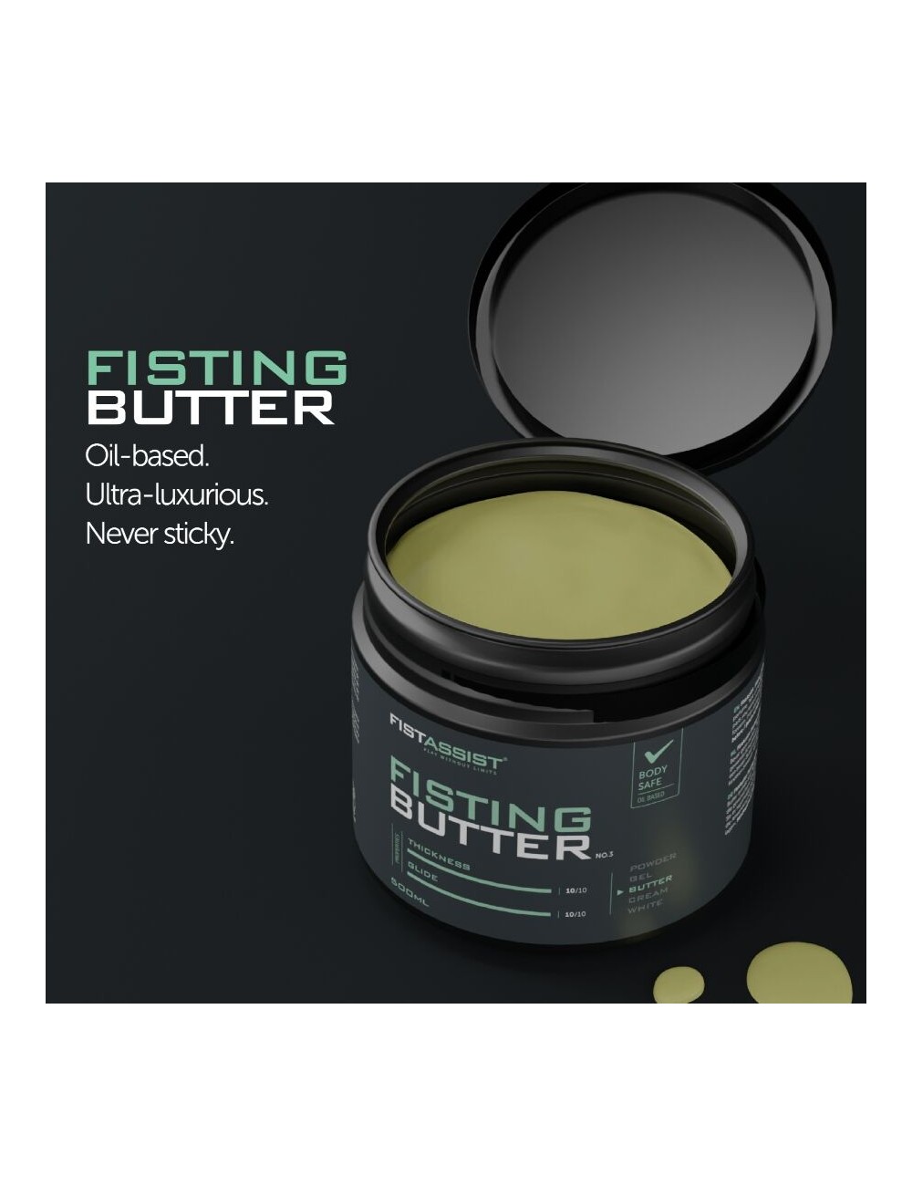 COBECO - FIST ASSIST BUTTER LUBRICANT OIL-BASED 500 ML