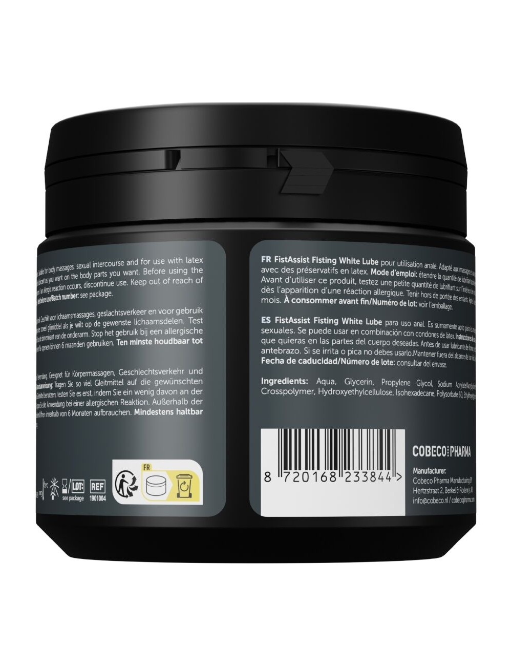 COBECO - FIST ASSIST WHITE LUBE EXTRA-THICK 500 ML