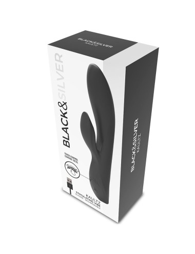BLACK&SILVER - KAULTZ TOUCH CONTROL VIBRATOR