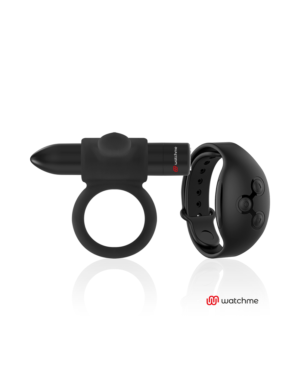 BLACK&SILVER - CAMERON REMOTE CONTROL COCKRING WATCHME