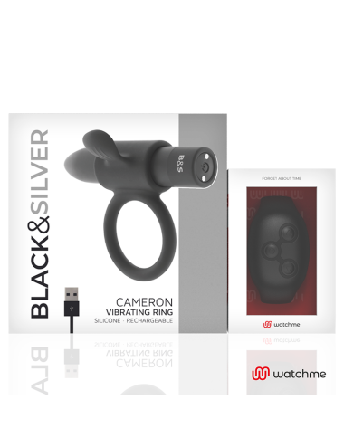 BLACK&SILVER - CAMERON REMOTE CONTROL COCKRING WATCHME