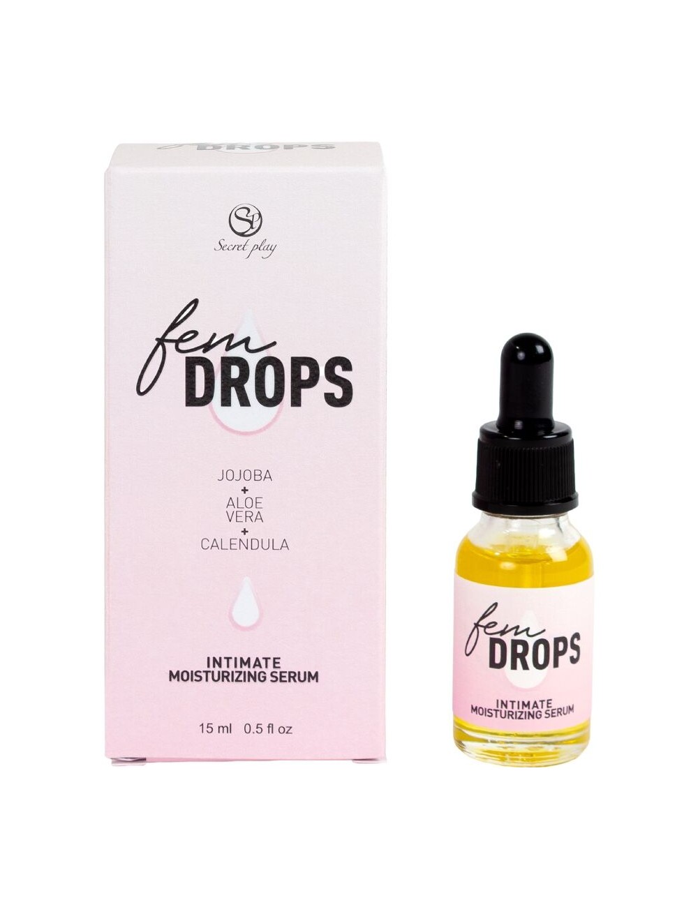 SECRETPLAY - FEM DROPS INTIMATE MOISTURIZING SERUM 15 ML