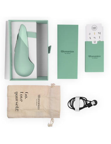 WOMANIZER - VIBE LAY-ON SILENT VIBRATOR SAGE