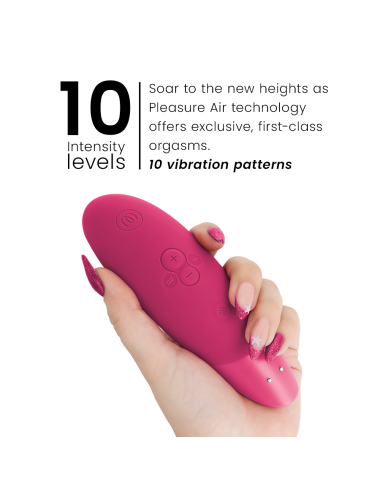 WOMANIZER - ENHANCE CLITORIAL STIMULATOR VIBRANT PINK