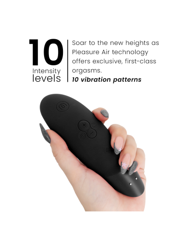 WOMANIZER - ENHANCE CLITORIAL STIMULATOR BLACK