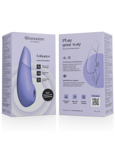 WOMANIZER - ENHANCE CLITORIAL STIMULATOR LILAC