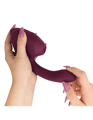 WOMANIZER - DUO NEXT DUAL CLITORAL & G-SPOT STIMULATOR DUSKY PINK