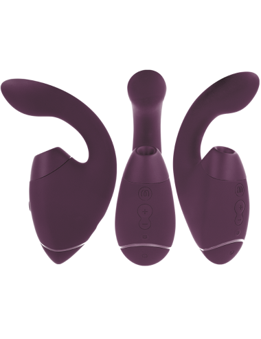 WOMANIZER - DUO NEXT DUAL CLITORAL & G-SPOT STIMULATOR DARK PURPLE
