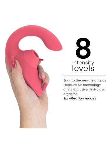 WOMANIZER - BLEND RABBIT VIBRATOR STIMULATOR VIBRANT ROSE