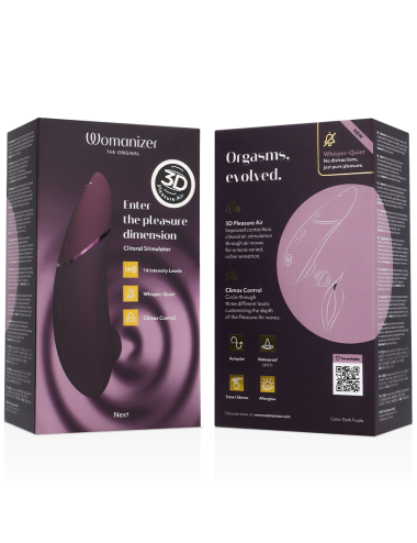 WOMANIZER - NEXT CLITORIAL STIMULATOR DARK PURPLE